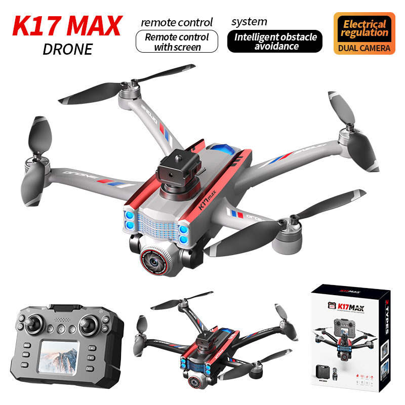 Drone Rc Helicopter With Camera - K17 Drone 8K Professinal With HD