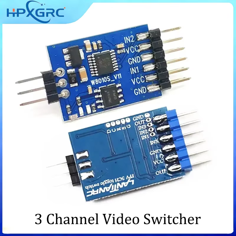 Drone Switch Rc - 3 Channel Video Switcher Module for