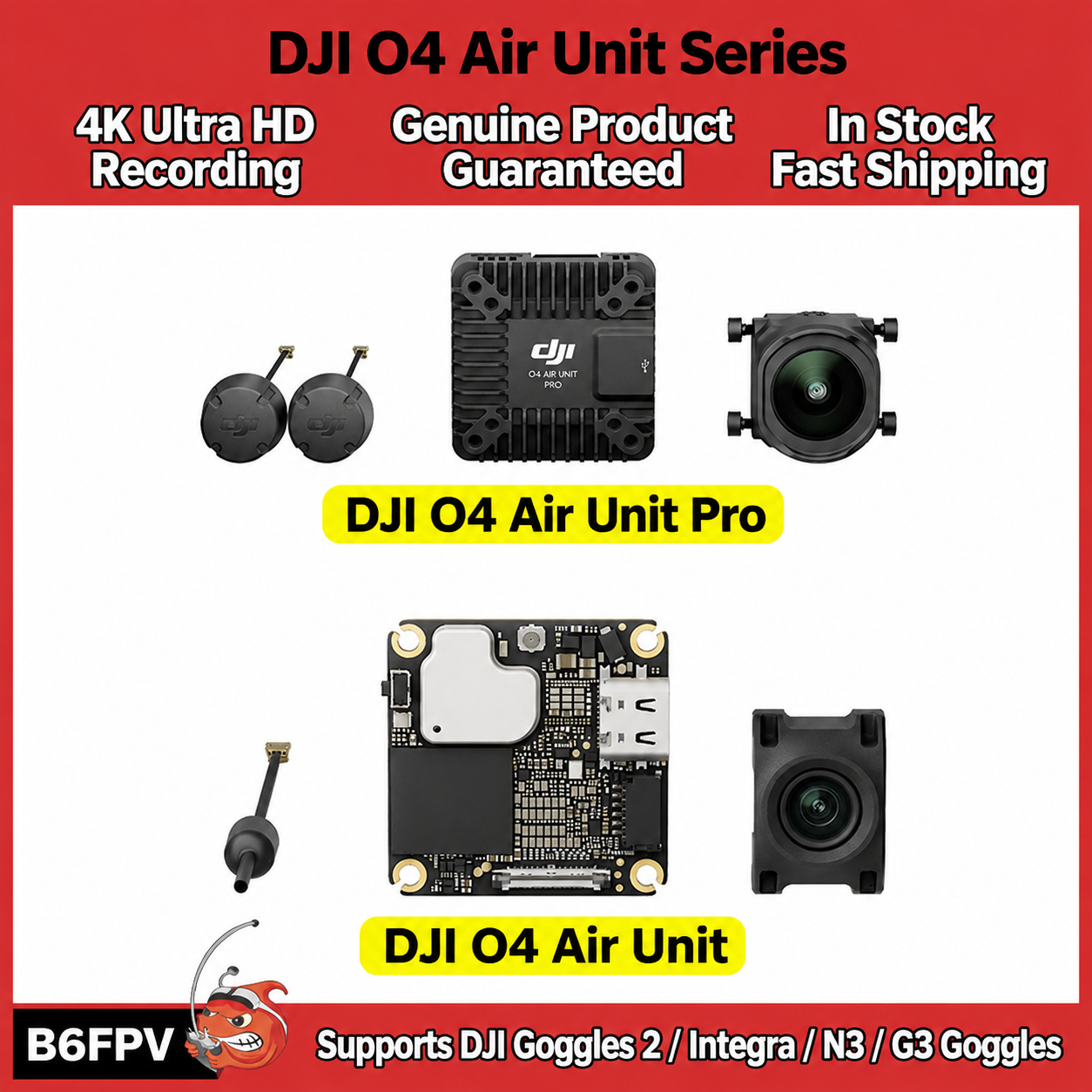 Drone Rc Controller - DJI O4 Air Unit Series Flagship