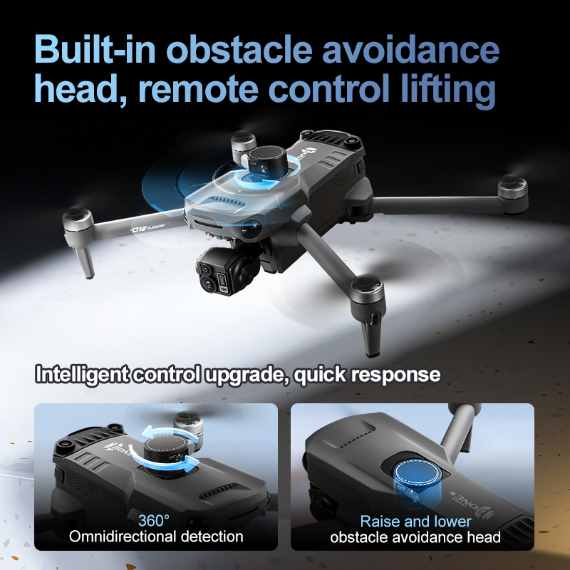 8K 3 Axis Gimbal Brushless 7.2 - Drone Rc Folding reseña y precio