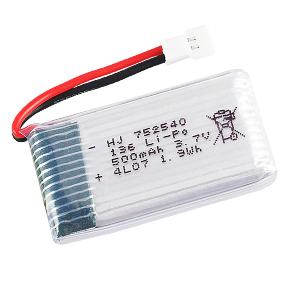 3.7V 500mAh 752540 Lipo Batter - Lipo Battery Charger reseña y precio