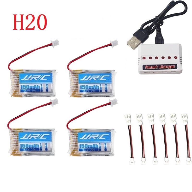 Original JJRC H20 battery 3.7V - Lipo Battery Charger reseña y precio