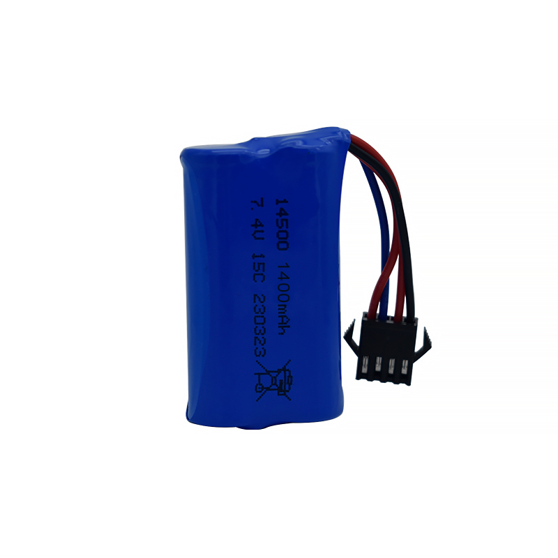 7.4V 1400mAh 14500 lithium-ion - Lipo Battery Charger reseña y precio
