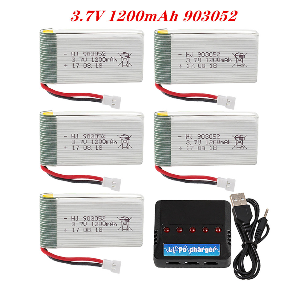3.7V 1200mah 903052 Lipo Batte - Lipo Battery Charger reseña y precio