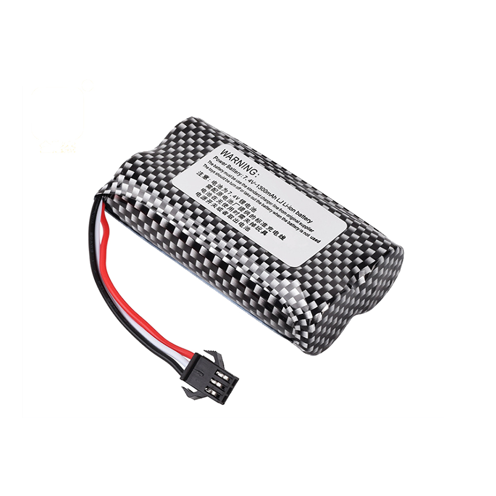 7.4V 1300mAh Li-ion Battery SM - Lipo Battery Charger reseña y precio