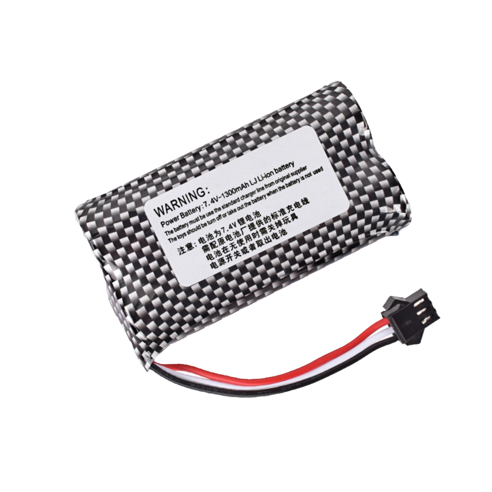 7.4V 1300mAh Li-ion Battery SM - Lipo Battery Charger reseña y precio