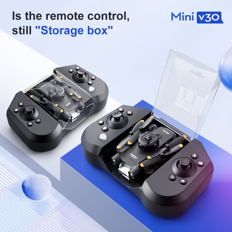 Mini V30 WiFi FPV Drone With 4 - Drone Rc Helicopter With Camera reseña y precio