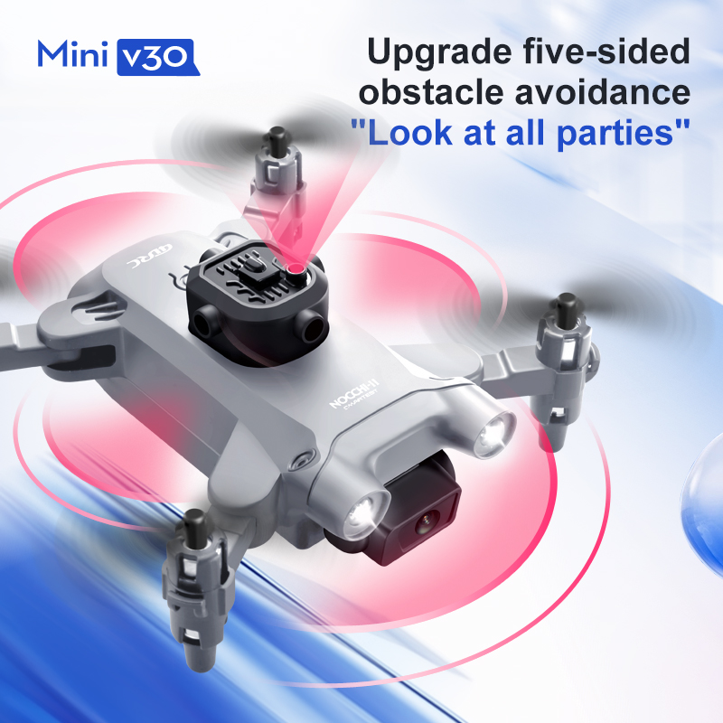 Mini V30 WiFi FPV Drone With 4 - Drone Rc Helicopter With Camera reseña y precio