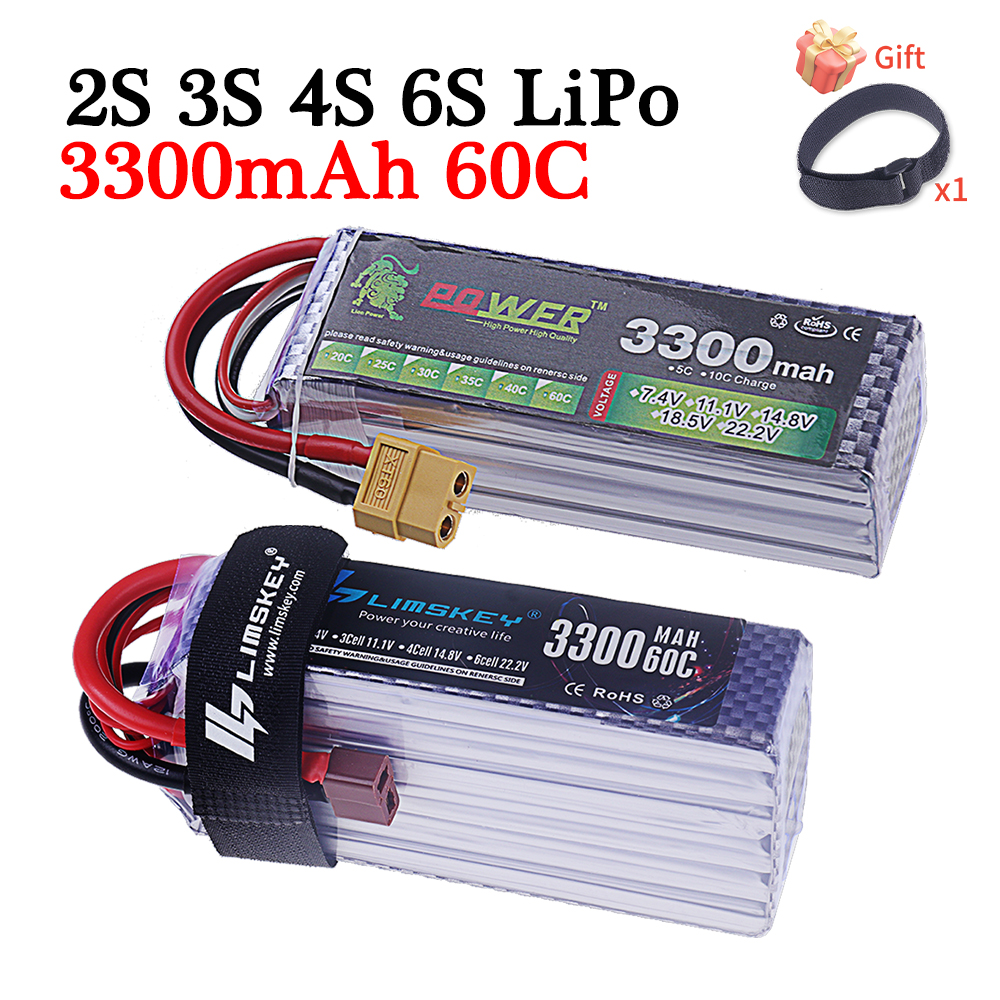 60C Lipo Battery 3300mAh 7.4V  - Rc Drift Car Kit reseña y precio
