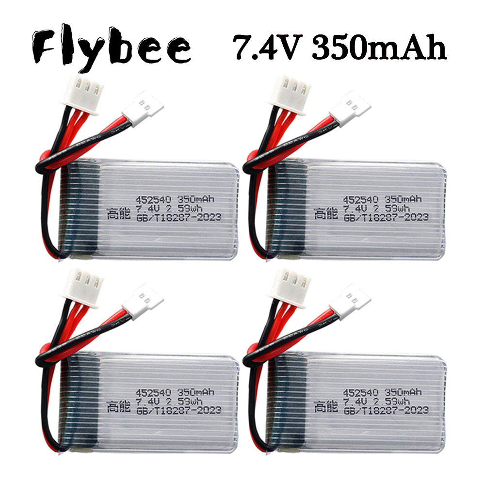 1-10pcs 7.4V 350mah 2S Lipo Ba - Drone Mjx Rc reseña y precio