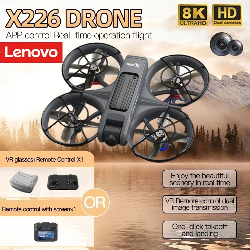 Lenovo X226/X226VR Drone 8K Pr - Drone Rc X226 reseña y precio