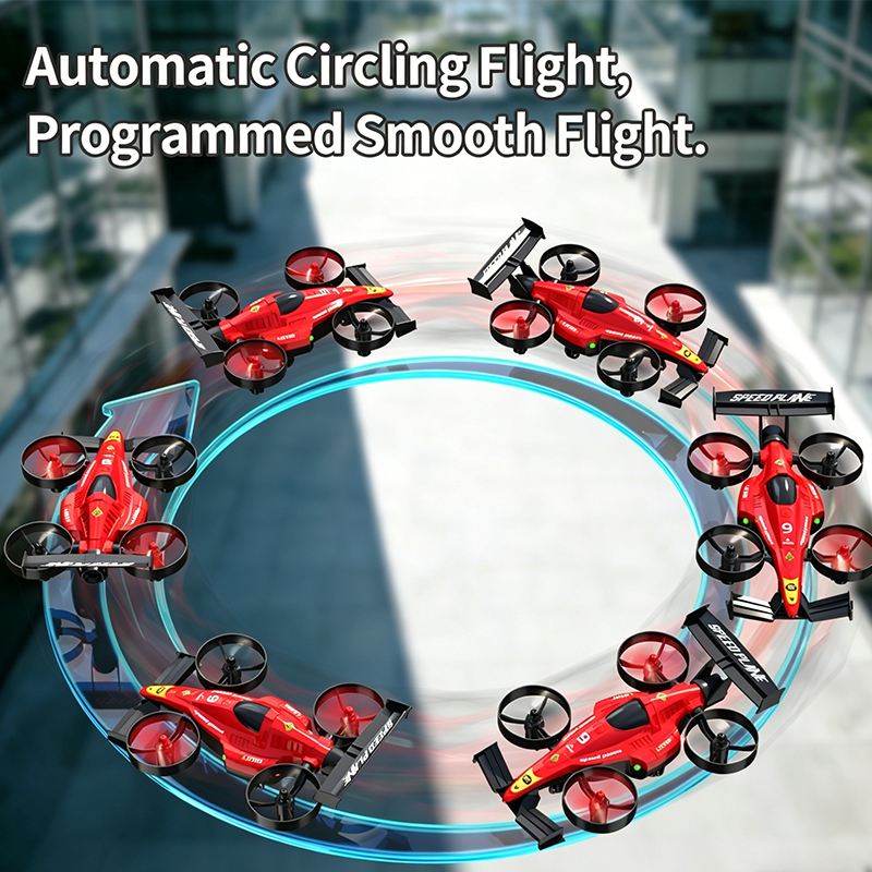 Drone 2 In 1 Flying RC Car Hel - Drone Vs Rc Helicopter reseña y precio