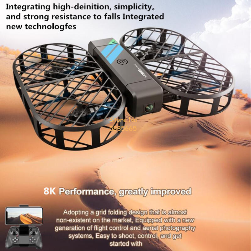 8K HD Camera 360° Protection O - Drone Rc Helicopter With Camera reseña y precio