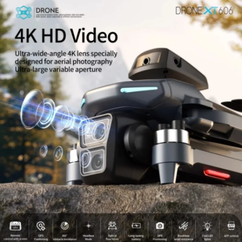 Lenovo XT606 GPS Drone Brushle - Drone Gps Rc Tt36 reseña y precio