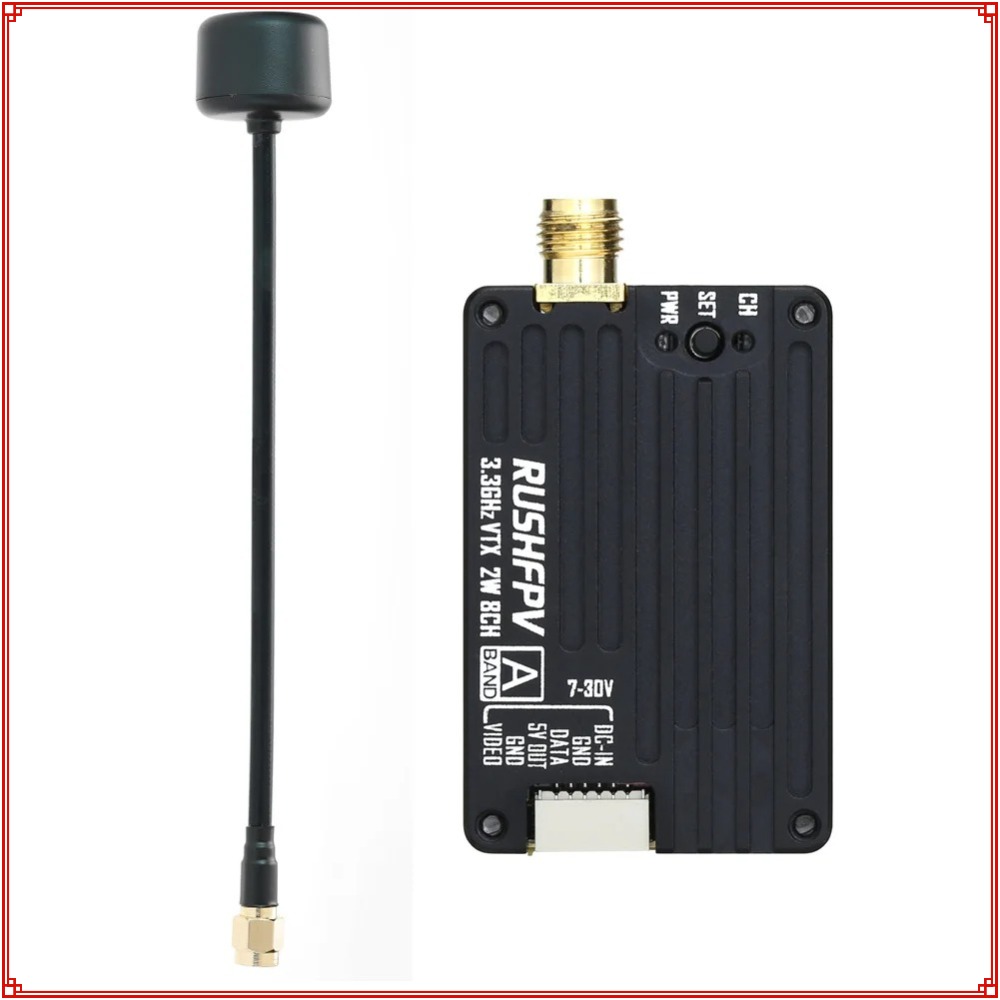 2026 New RUSHFPV 3.3G 2W VTX T - Drone Rc Controller reseña y precio