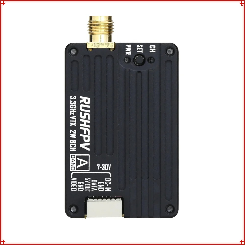 2026 New RUSHFPV 3.3G 2W VTX T - Drone Rc Controller reseña y precio