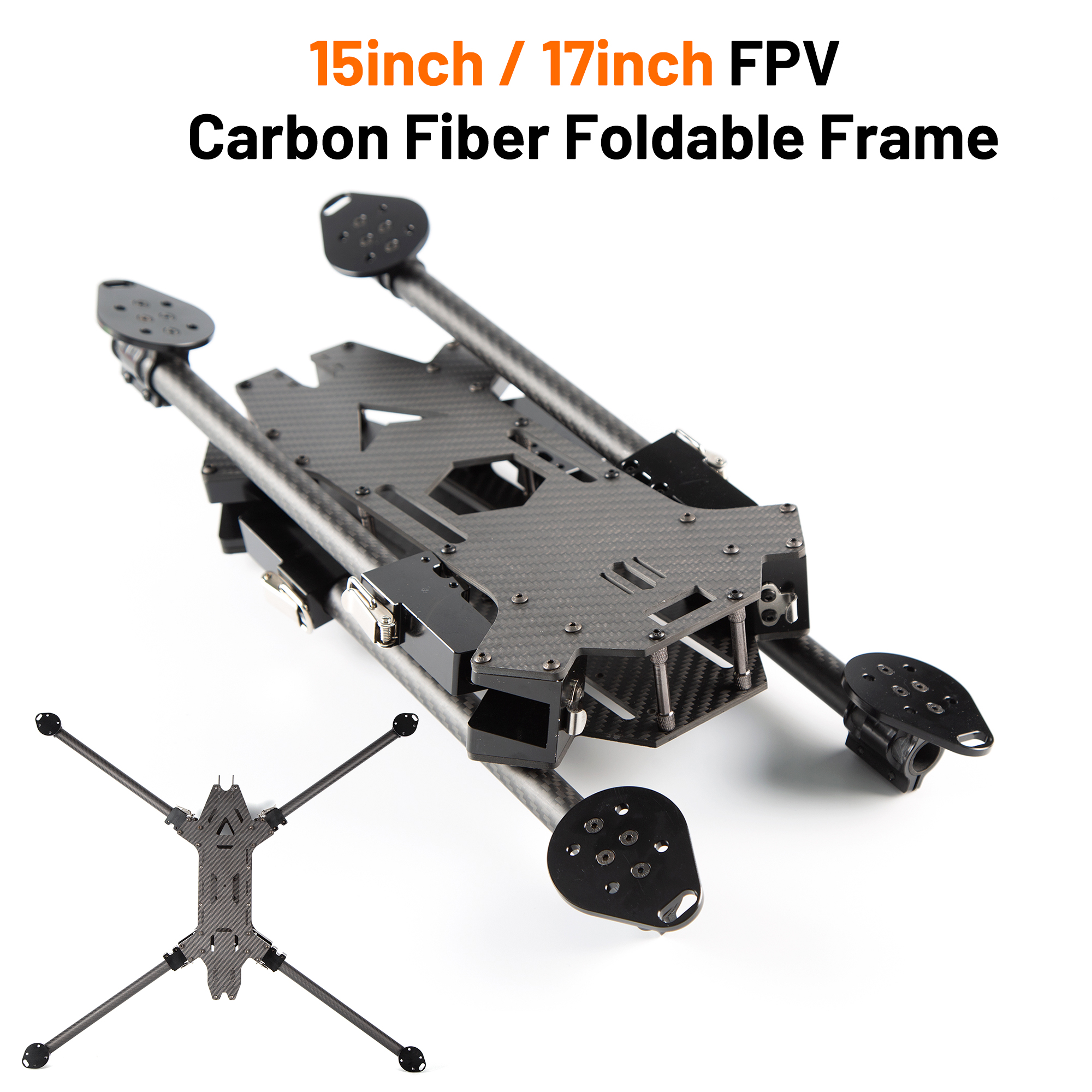 15inch /17inch FPV Carbon Fibe - Drone Rc Folding reseña y precio