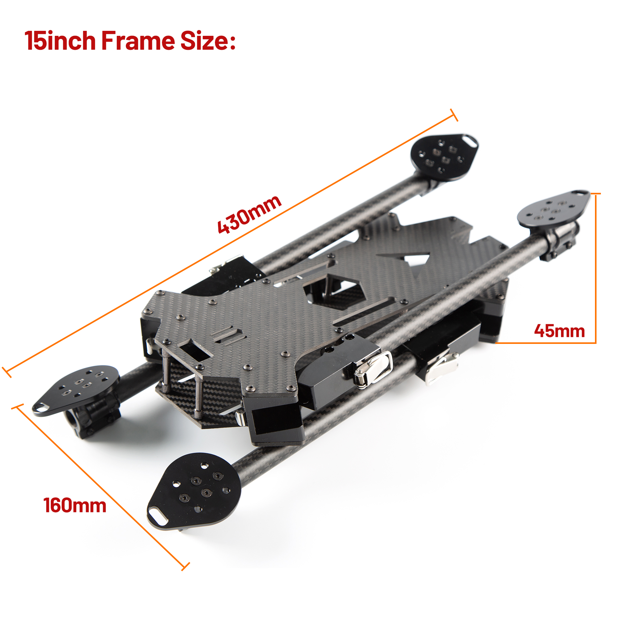15inch /17inch FPV Carbon Fibe - Drone Rc Folding reseña y precio