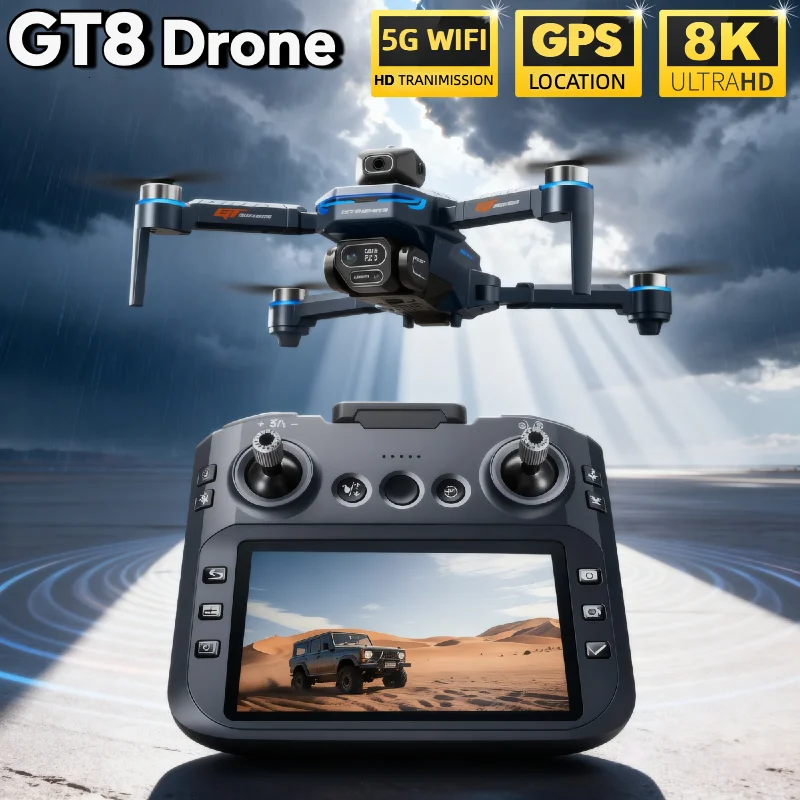 HOT For LSRC GT8 Drone 4K Prof - Drone Rc Folding reseña y precio
