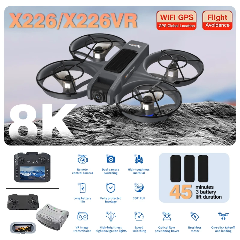 Lenovo X226 X226VR FPV RC Dron - Drone Rc X226 reseña y precio