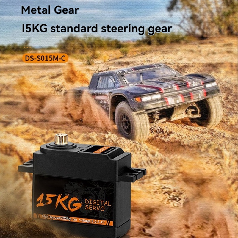 Mini Servo 15KG Metal Gear Min - Drone Rc Fpv reseña y precio
