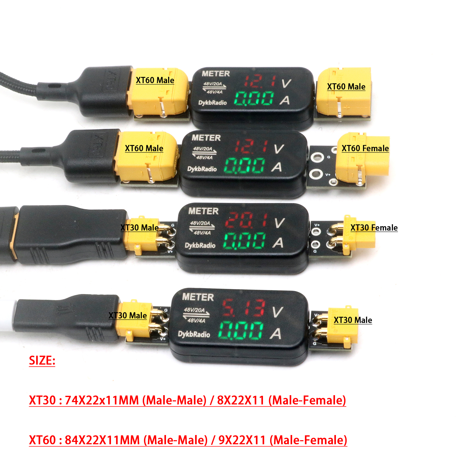 XT30/XT60 20A Bidirectional DC - Drone Two Rc Way reseña y precio
