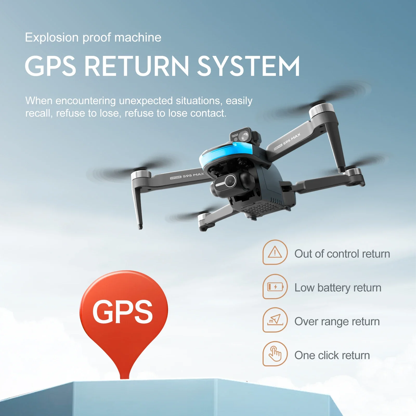 NEW S9S MAX MINI Drone 4K 2-Ax - Drone Rc Helicopter With Camera reseña y precio
