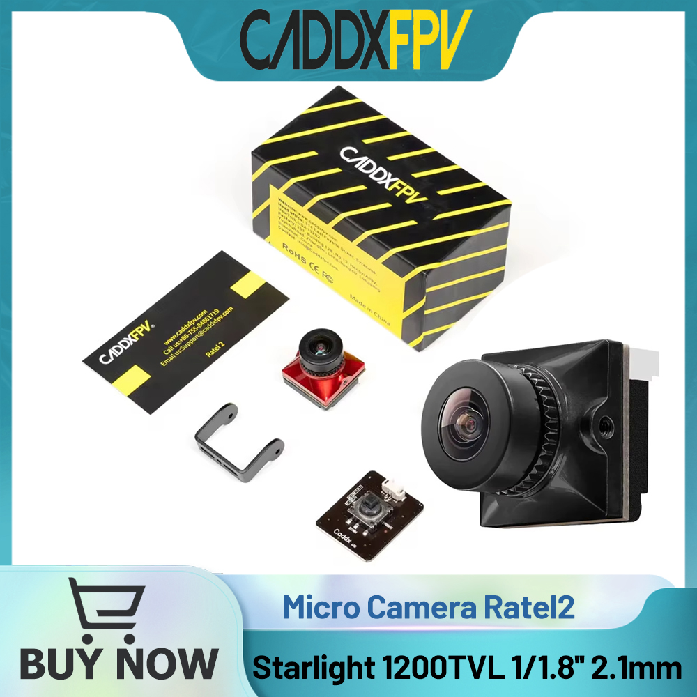 CADDX Micro FPV Camera Ratel 2 - Drone Rc Camera reseña y precio