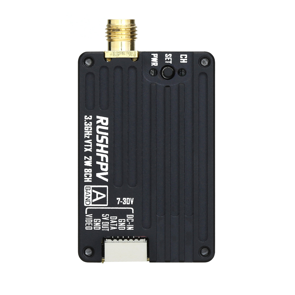RUSHFPV 3.3G 2W VTX Transmitte - Drone Rc Controller reseña y precio