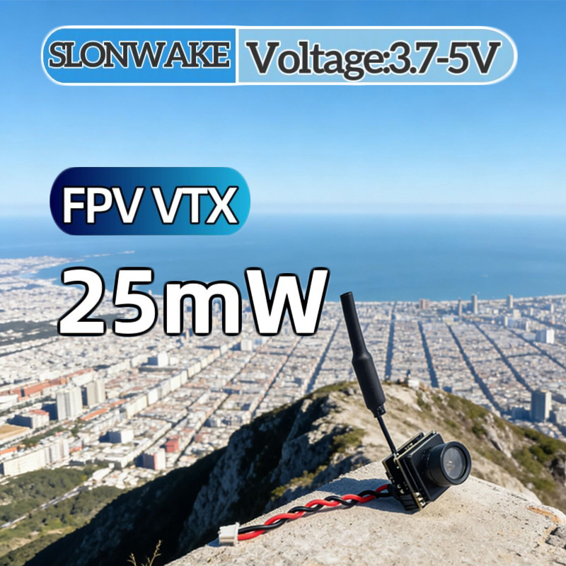SLONWAKE FPV 25mW power simula - Drone Rc Camera reseña y precio