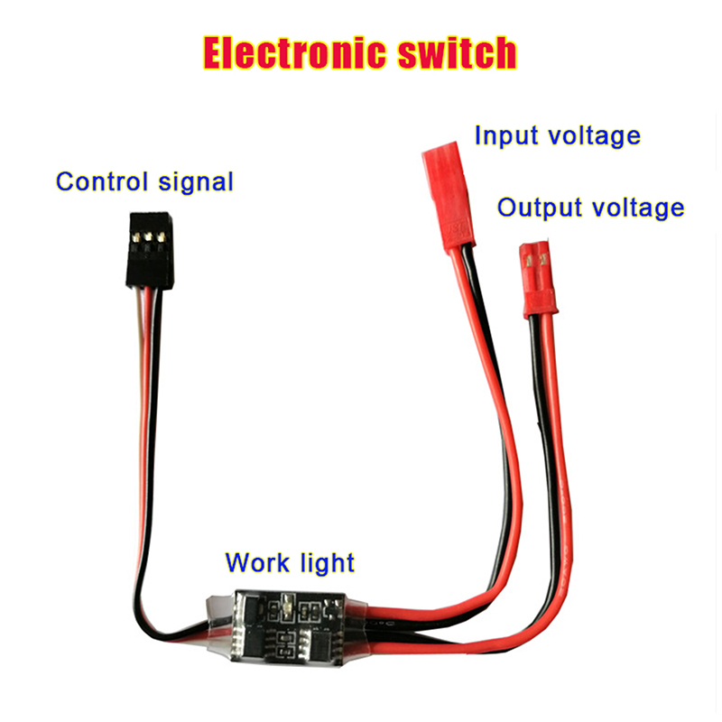 2-30A Electronic Switch - 3-30 - Drone Switch Rc reseña y precio