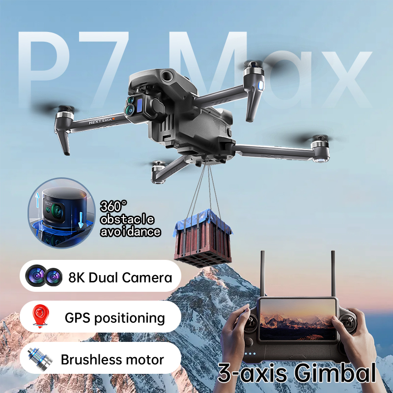 NEW P7 Max Drone 8K Camera GPS - Drone Gps Rc Tt36 reseña y precio