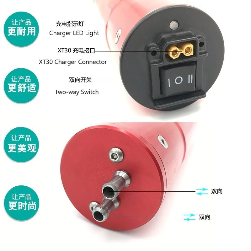 Two-way 2L/min Rechargeable DL - Drone Two Rc Way reseña y precio