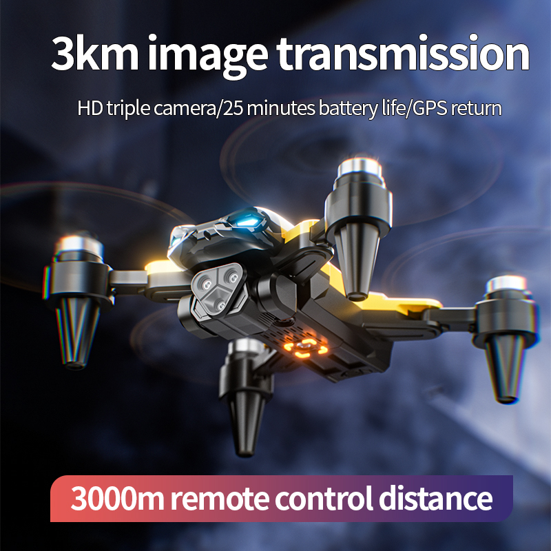 Brushless RC Drone 8K Triple C - Drone Rc Folding reseña y precio