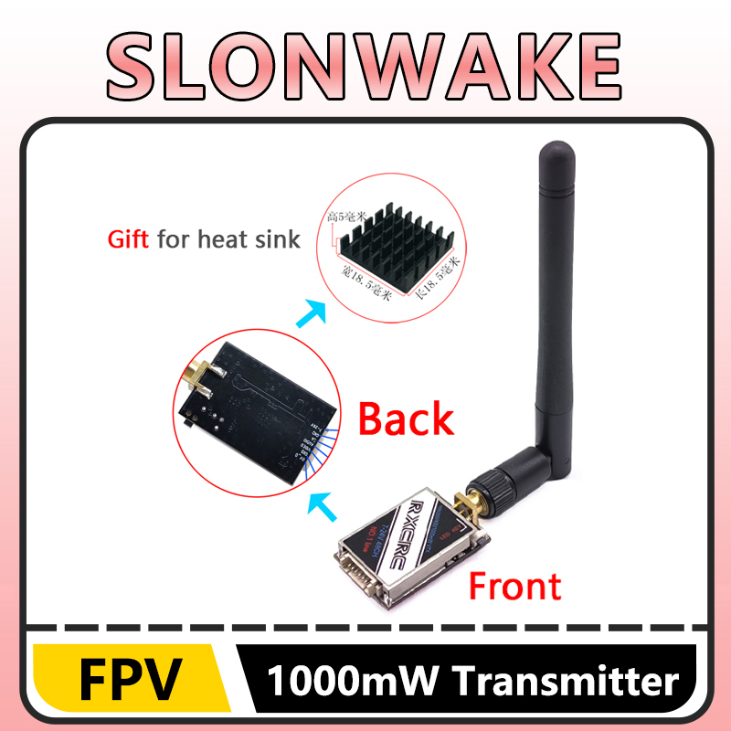 SLONWAKE  5.8G 48CH 1W VTX 100 - Drone Rc Camera reseña y precio