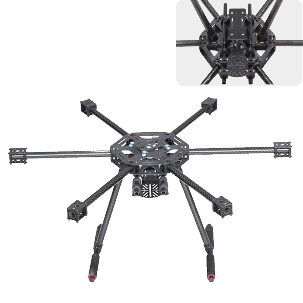 X6-X600  600mm FPV Hexacopter  - Heavy Lift Drone Frame reseña y precio