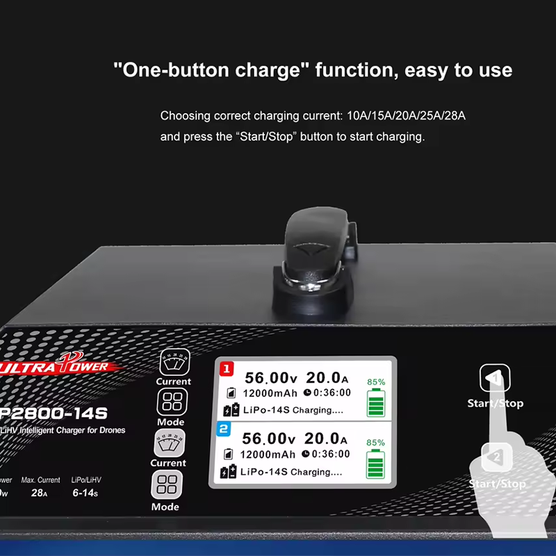 ULTRA POWER UP2800-14S 2X1400W - Lipo Battery Charger reseña y precio