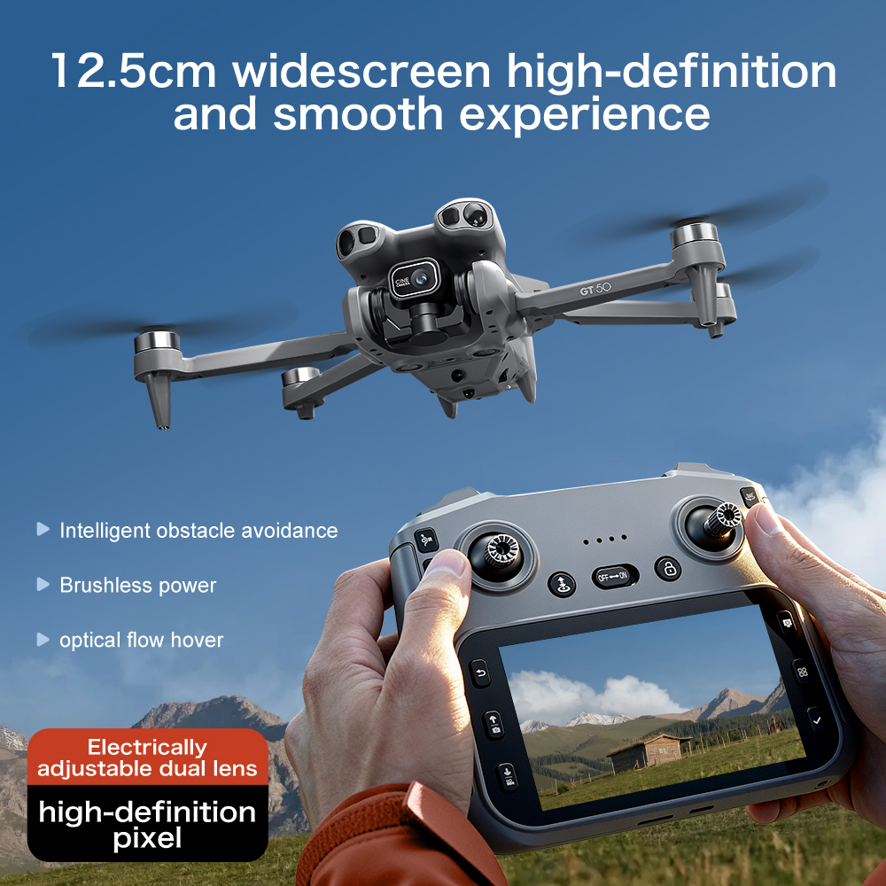 GT50 GPS Drone, 8K Dual Camera - Drone Gps Rc Tt36 reseña y precio