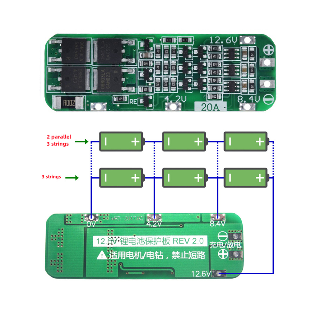 3S 20A Li-ion Lithium Battery  - Lipo Battery Charger reseña y precio