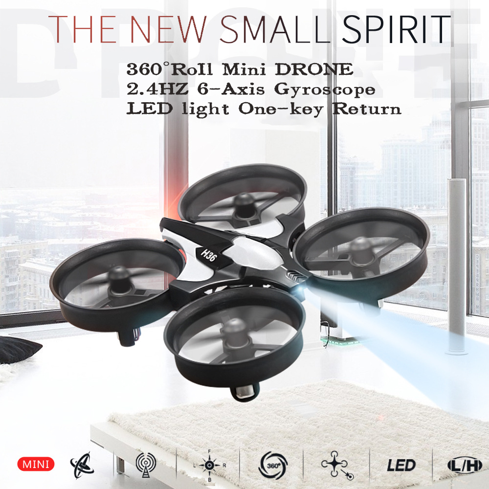 JJRC H36 Mini Rc 2.4G Drone 6- - Drone Vs Rc Helicopter reseña y precio