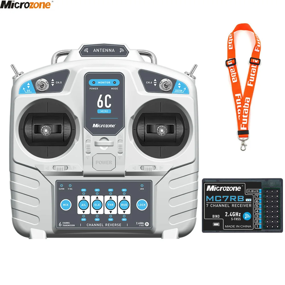 MicroZone MC6C Mini V2 2.4G 6C - Drone Rc Receiver And Transmitter reseña y precio