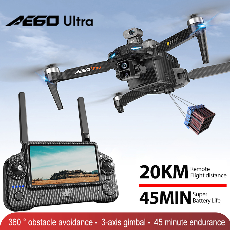 AE60 GPS Drone Professional 8K - Drone Rc Folding reseña y precio