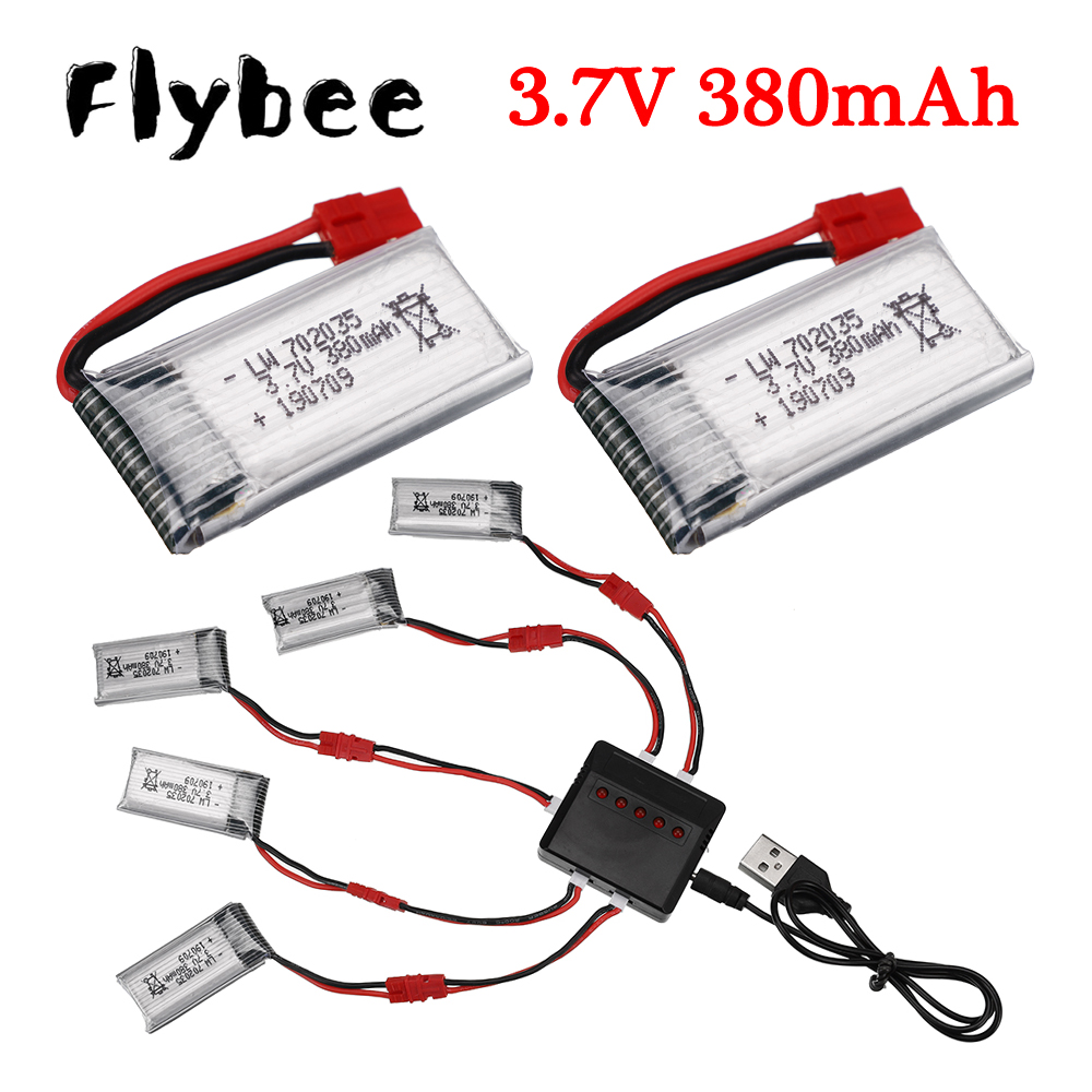 3.7V 380mAh Lipo Battery With  - Lipo Battery Charger reseña y precio