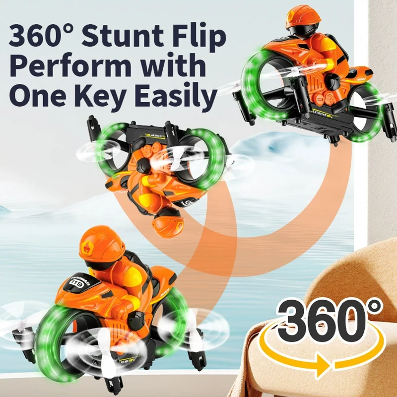 2IN1 Rc car and Rc drone Land  - Drone Vs Rc Helicopter reseña y precio