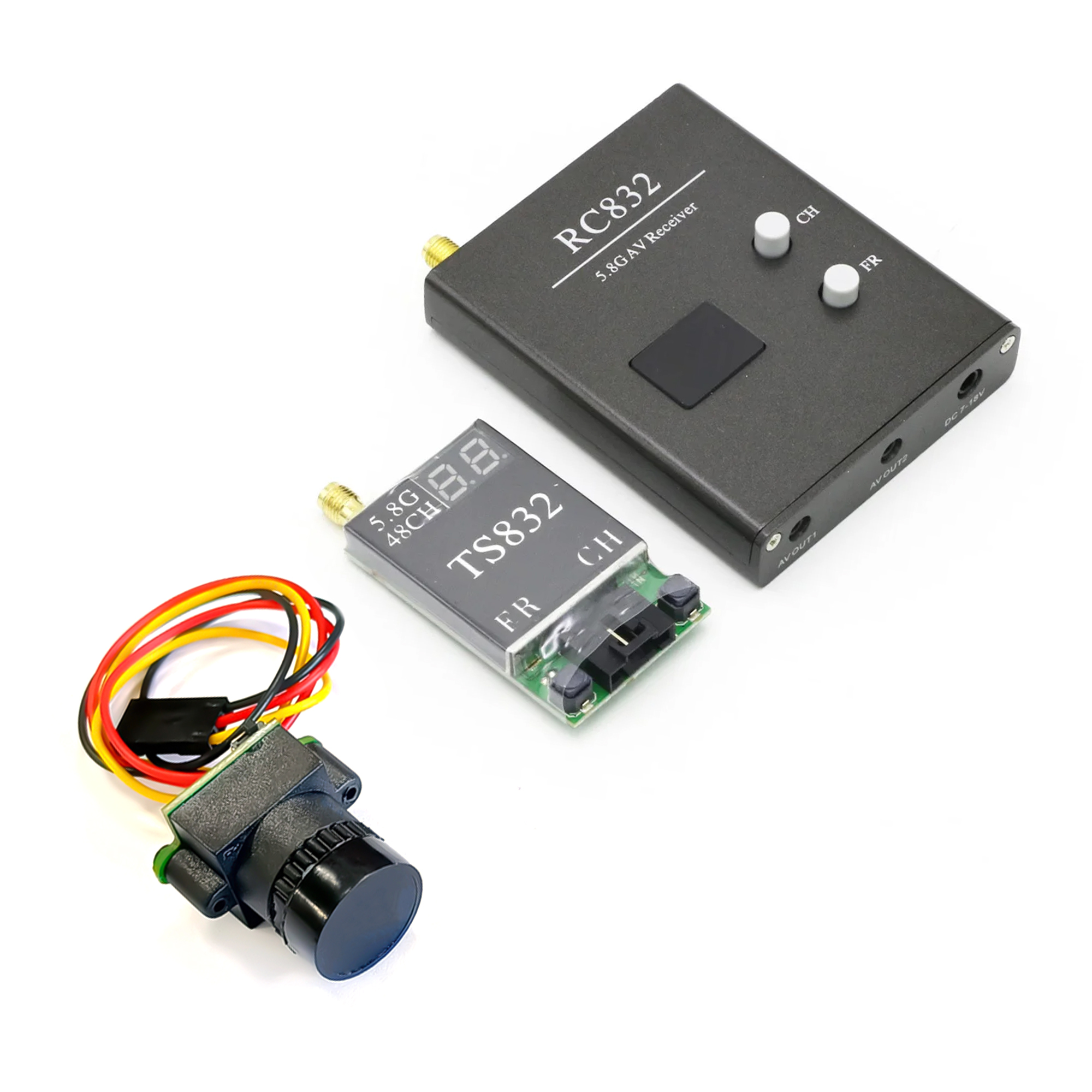 TS832 Receiver +RC832 +1000TVL - Drone Rc Camera reseña y precio