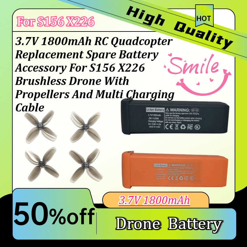 3.7V  RC Quadcopter Replacemen - Drone Rc X226 reseña y precio