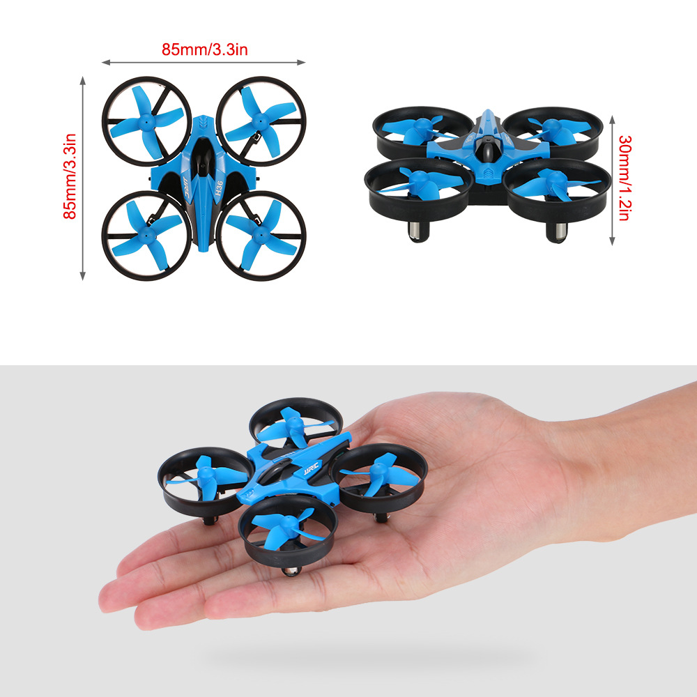 Newest Mini Drone JJRC H36 RC  - Drone Vs Rc Helicopter reseña y precio