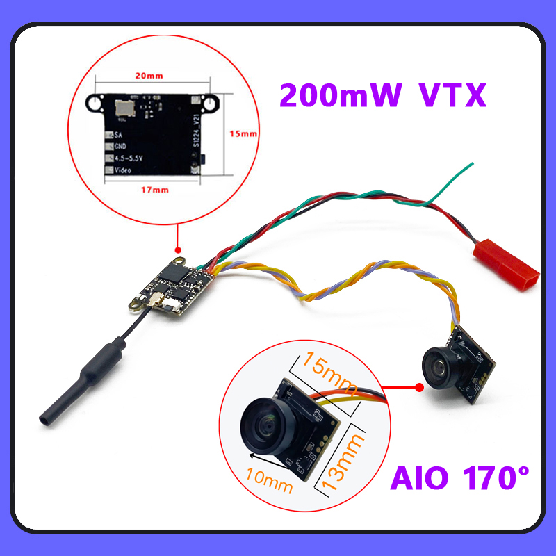SLONWAKE 5.8G 1200TVL FPV Came - Drone Rc Controller reseña y precio