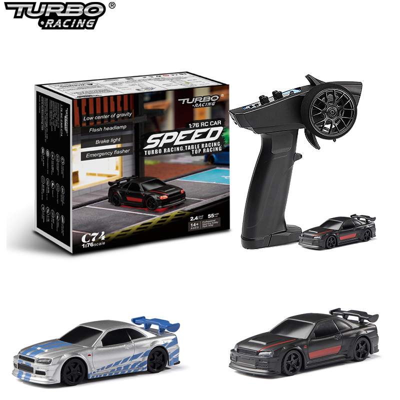 Turbo Racing 1:76 C64 C73 C72  - Rc Drift Car Kit reseña y precio