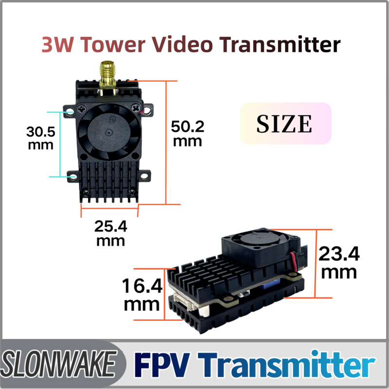 SLONWAKE 5.8G 3000mW Simulatio - Drone Rc Controller reseña y precio